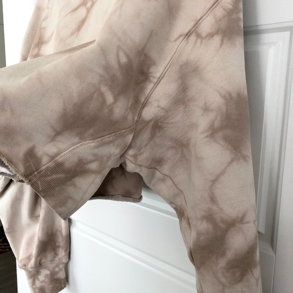 TNA Cozy Fleece Boyfriend Cropped Crew-Neck Sweatshirt - Picture 5 of 7